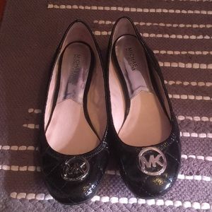 Black Michael Kors flats